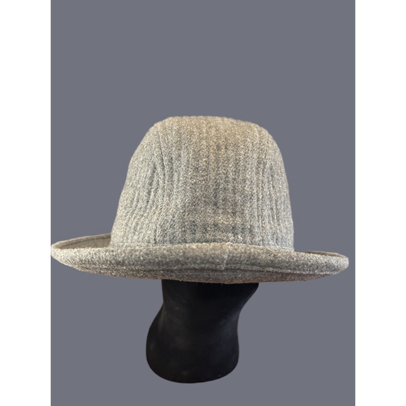 Men's London Fog Hat Gray Size Medium 7-7 1/8 - Picture 2 of 5